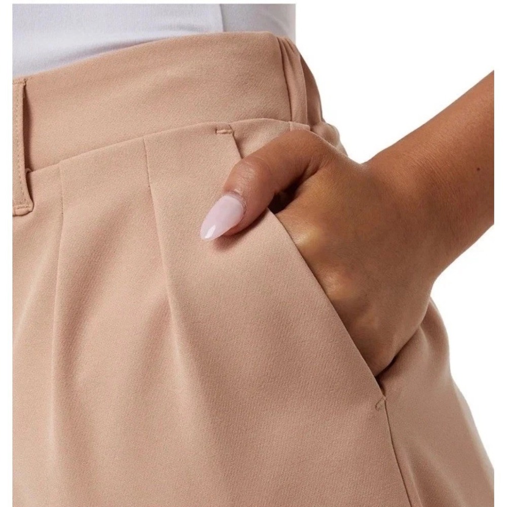 32 Degrees Cool Womens‎ Pull On Shorts Peach Orange Pleated Front XXL 1846732 - Picture 5 of 8